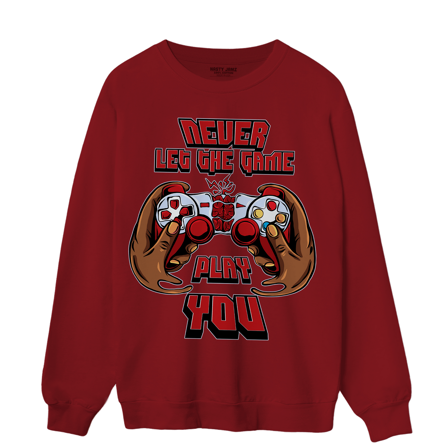 Cherry 11s Sweatshirt Match The Game Changer - NastyJamz