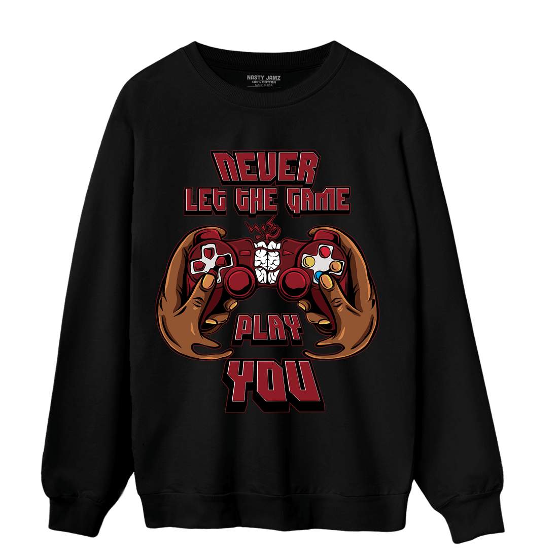 Cherry 12s Sweatshirt Match The Game Changer - NastyJamz