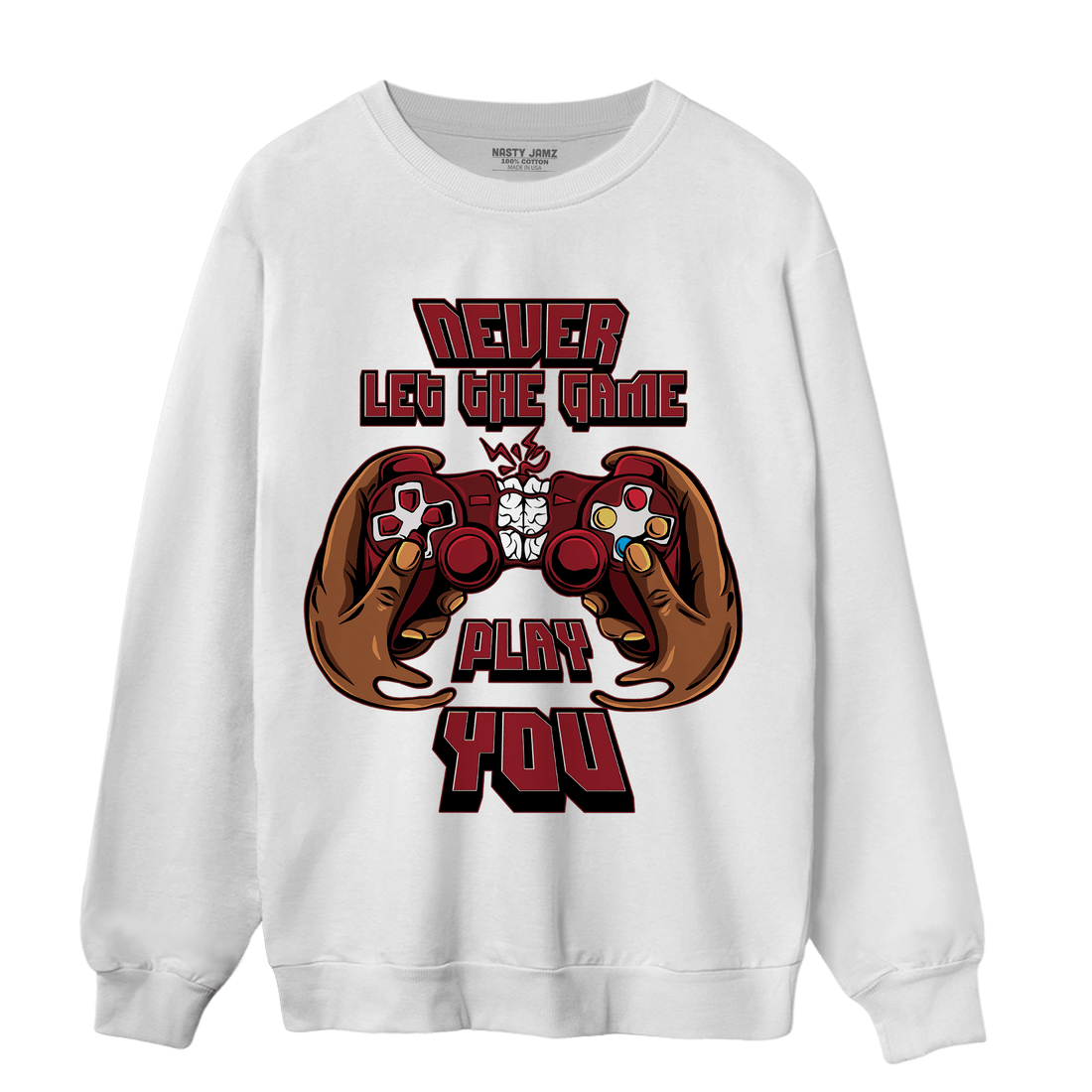 Cherry 12s Sweatshirt Match The Game Changer - NastyJamz