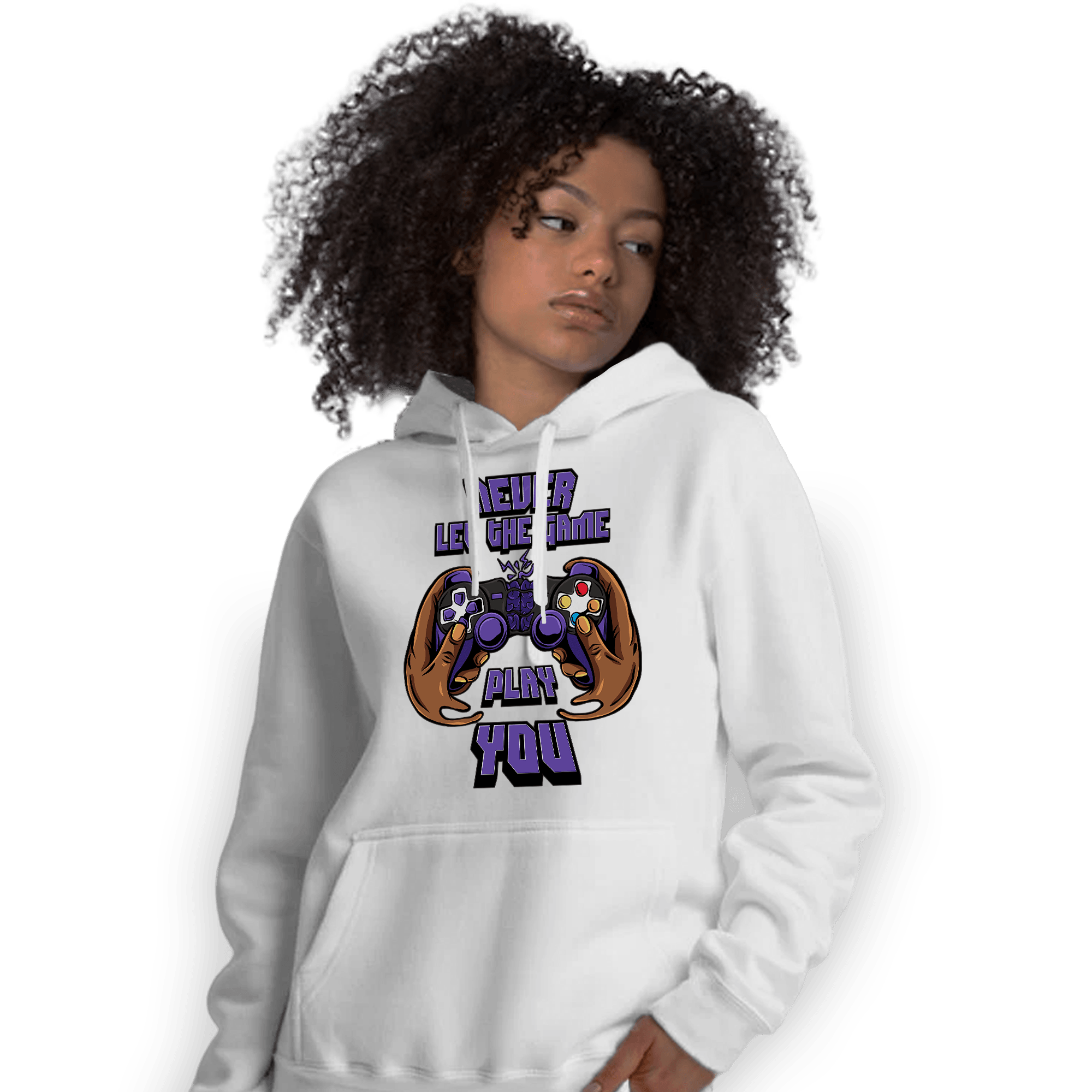 Field Purple 12s Hoodie Match The Game Changer - NastyJamz