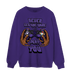 Field Purple 12s Sweatshirt Match The Game Changer - NastyJamz