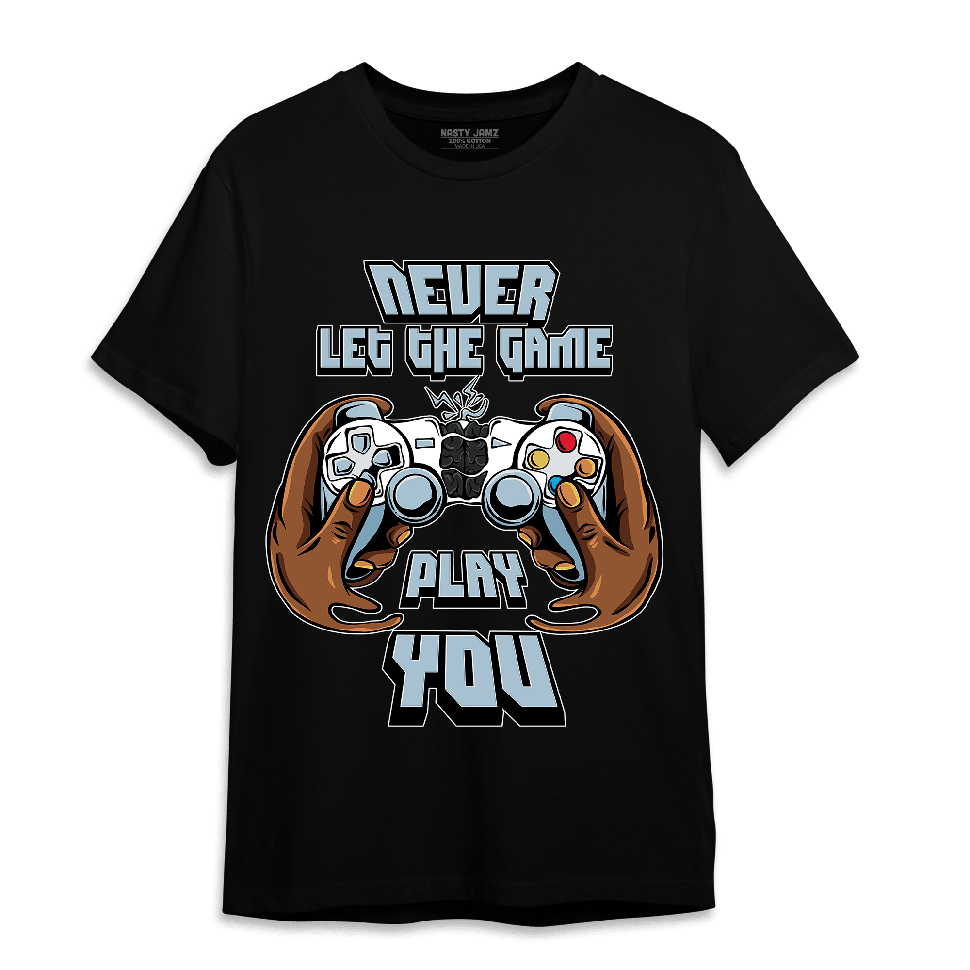 Blue Grey 13s T Shirt Match The Game Changer - NastyJamz
