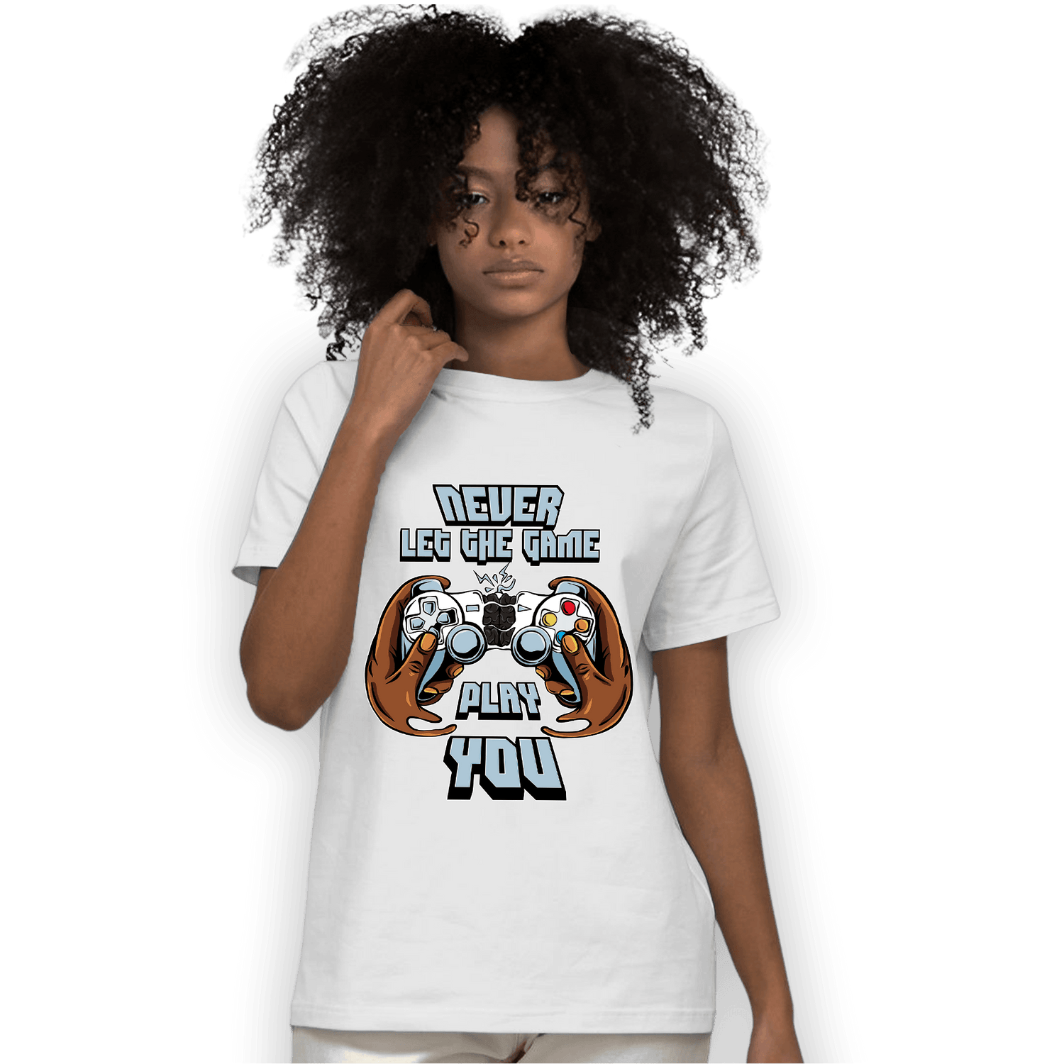 Blue Grey 13s T Shirt Match The Game Changer - NastyJamz