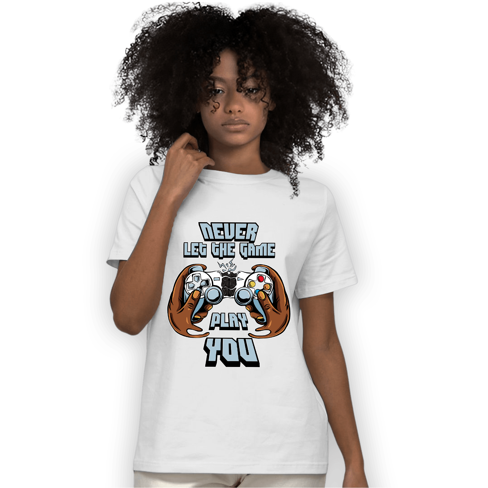 Blue Grey 13s T Shirt Match The Game Changer - NastyJamz