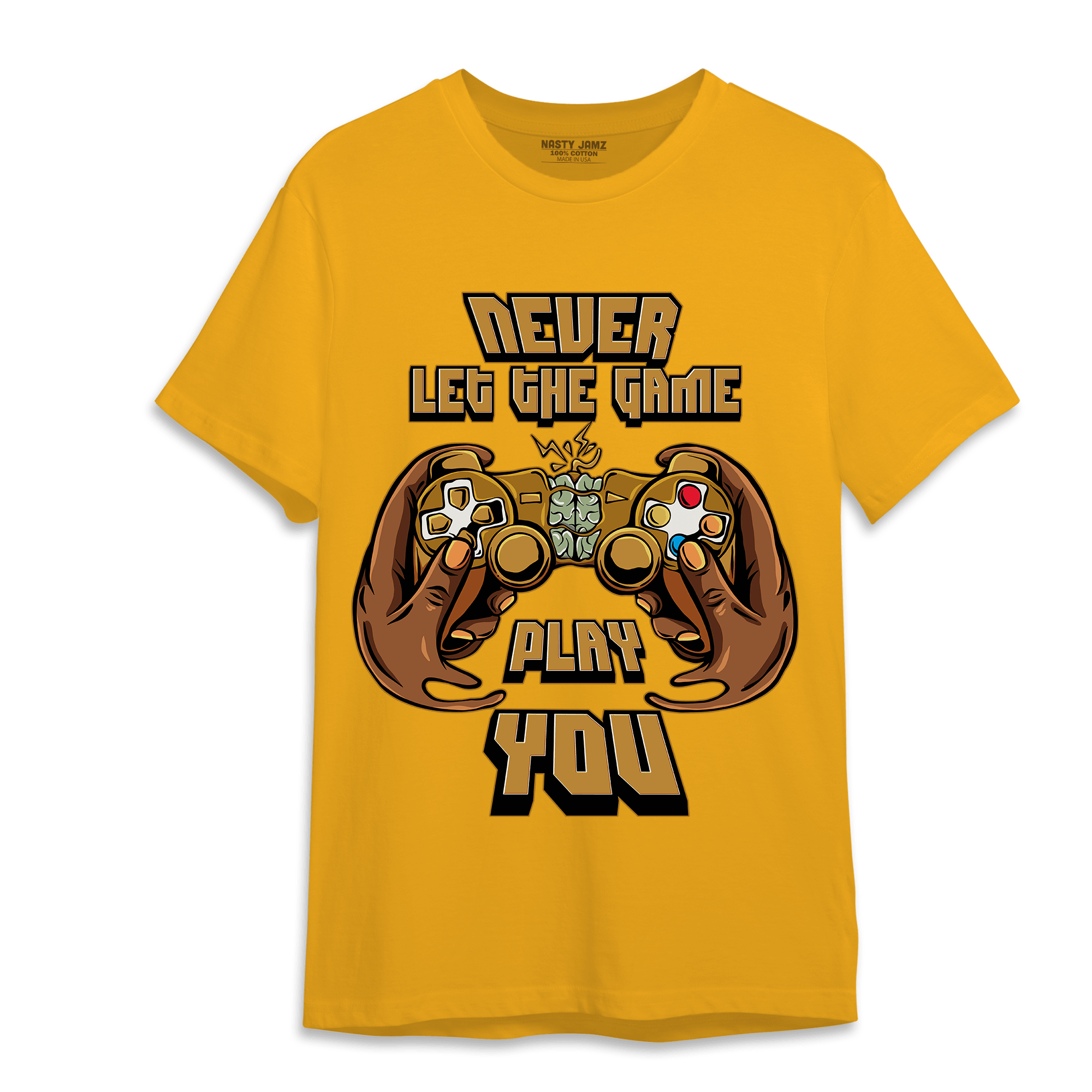 Wheat 13s T Shirt Match The Game Changer - NastyJamz