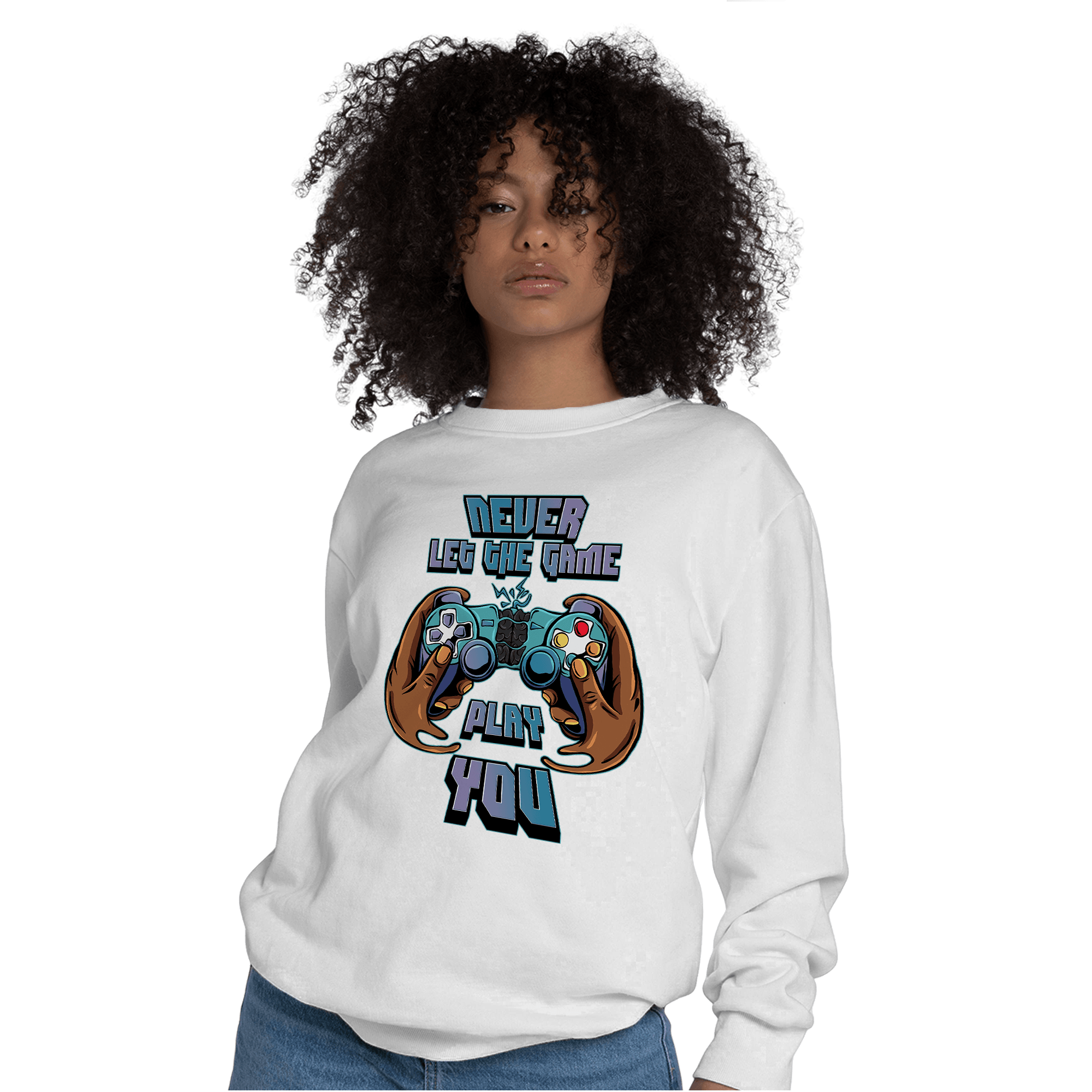 Low Love Letter 14s Sweatshirt Match The Game Changer - NastyJamz