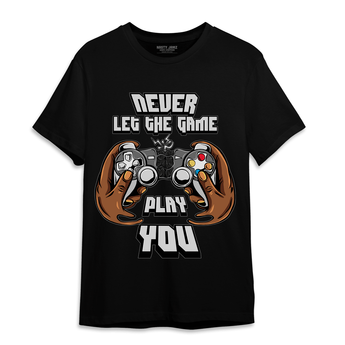 Retro High OG Black White 1s T Shirt Match The Game Changer - NastyJamz