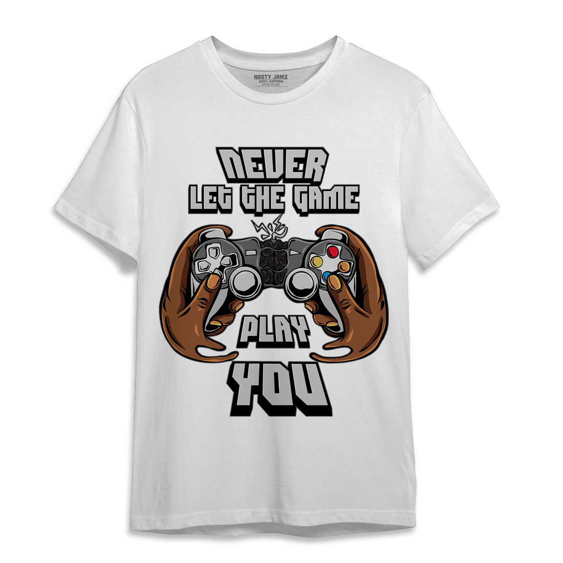 Retro High OG Black White 1s T Shirt Match The Game Changer - NastyJamz