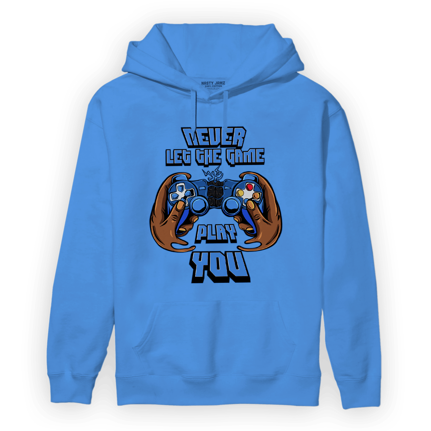 University Blue Toe 1s Hoodie Match The Game Changer - NastyJamz