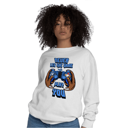 University Blue Toe 1s Sweatshirt Match The Game Changer - NastyJamz