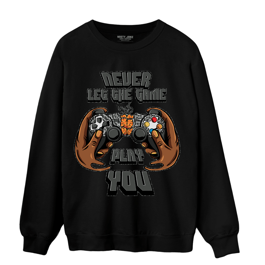 Fear Pack 3s Sweatshirt Match The Game Changer - NastyJamz