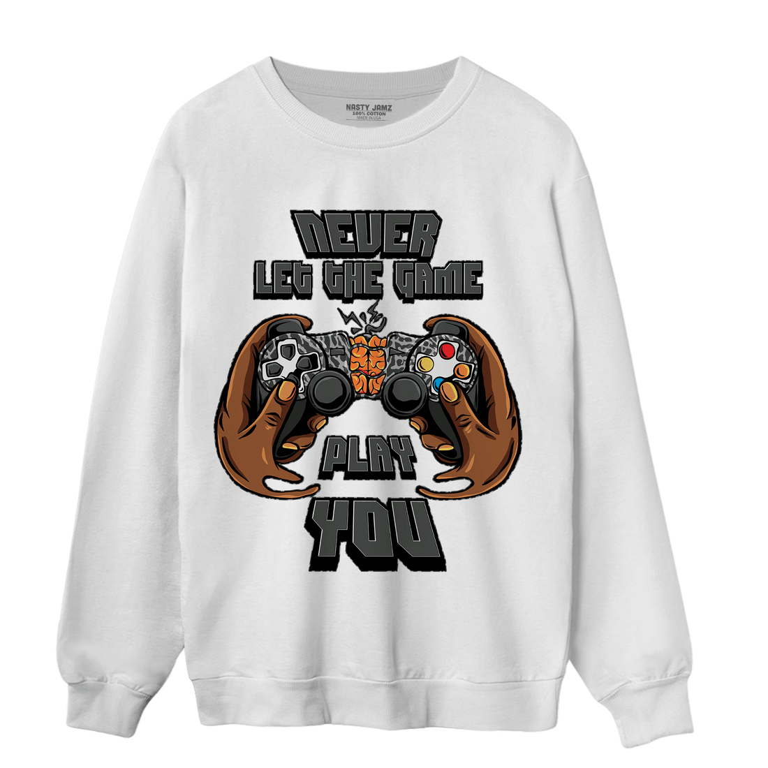 Fear Pack 3s Sweatshirt Match The Game Changer - NastyJamz