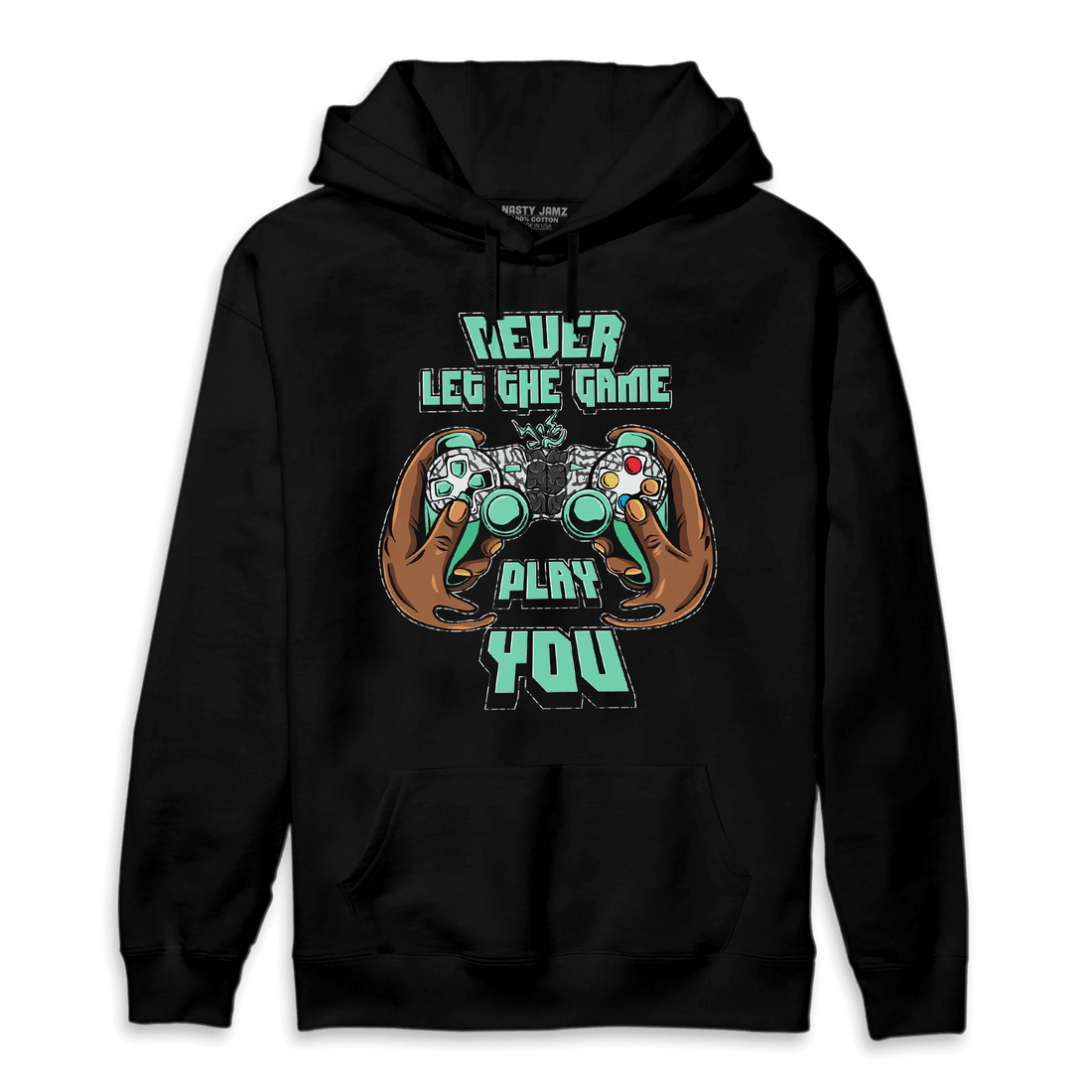 Green Glow 3s Hoodie Match The Game Changer - NastyJamz