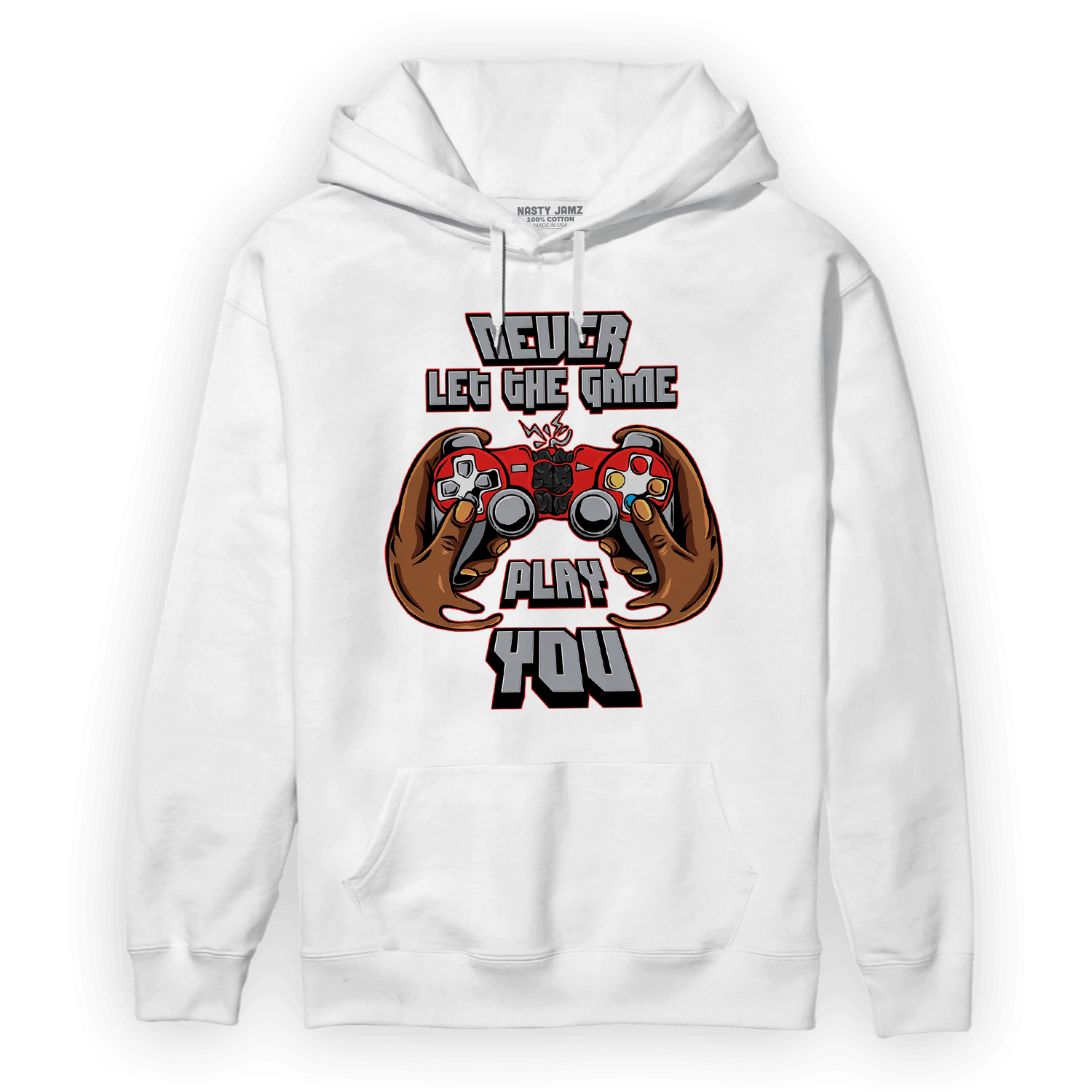 Bred Reimagined 4s Hoodie Match The Game Changer - NastyJamz