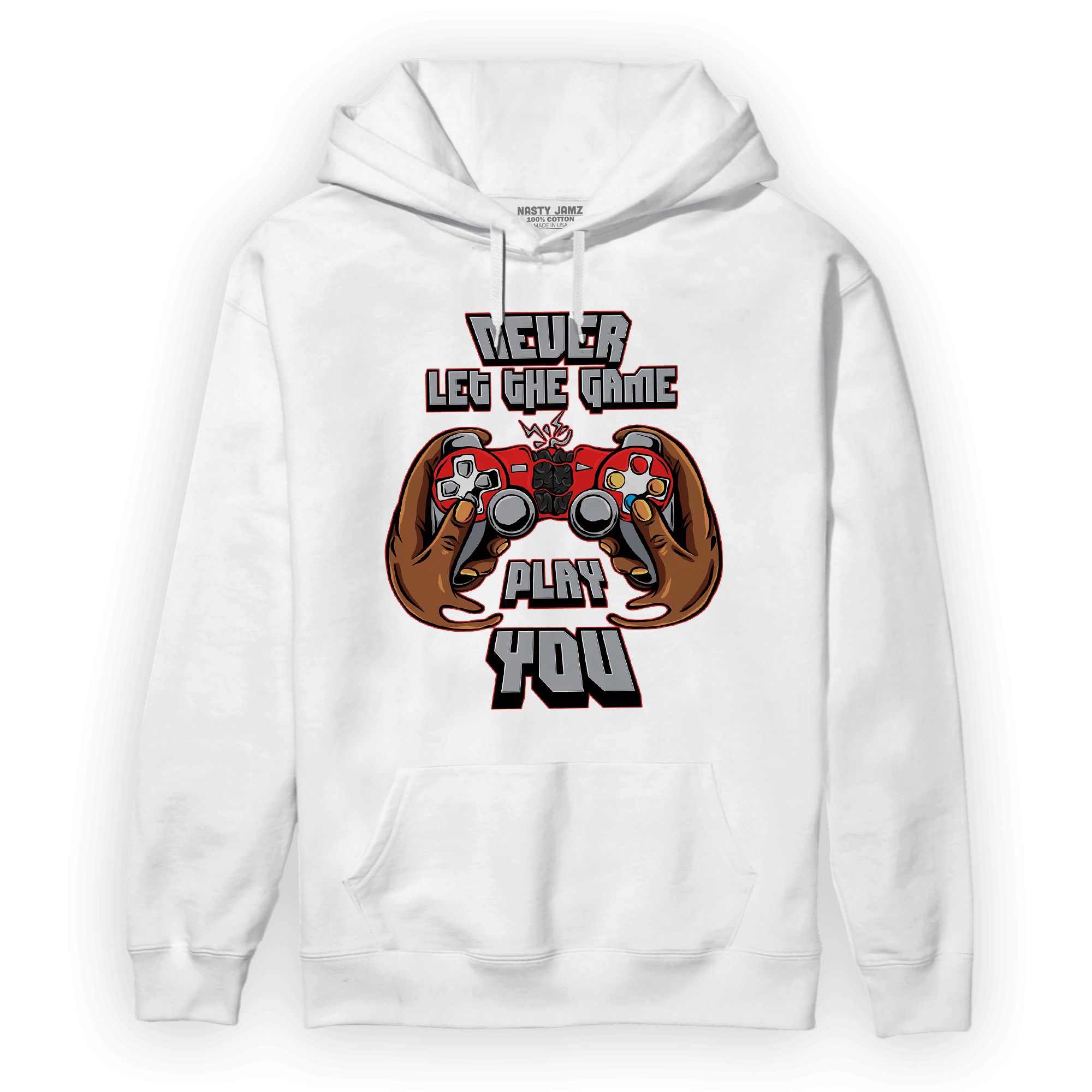 Bred Reimagined 4s Hoodie Match The Game Changer - NastyJamz