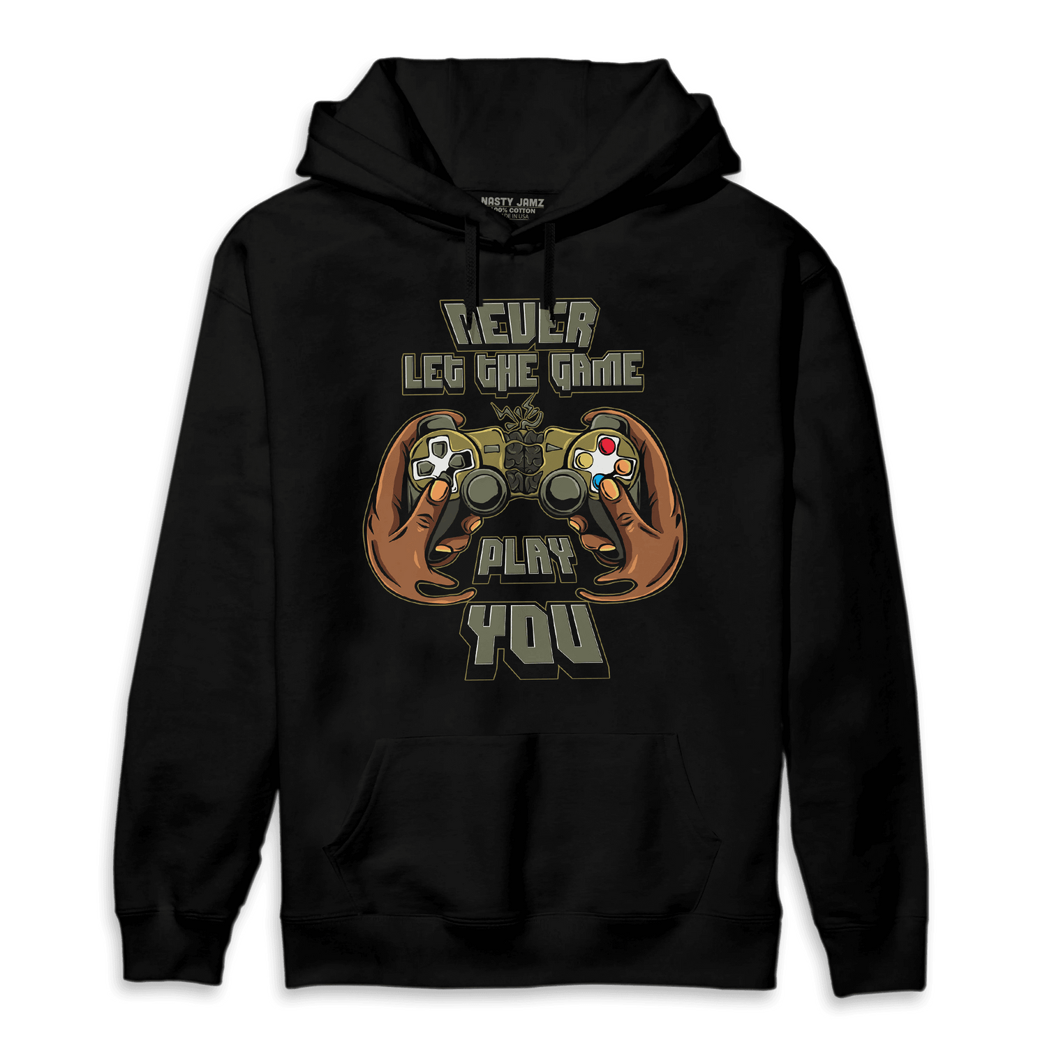 SE Craft Medium Olive 4s Hoodie Match The Game Changer - NastyJamz