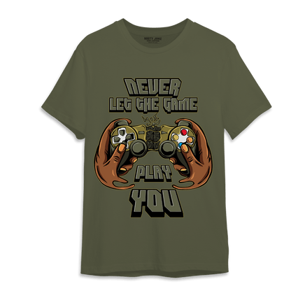 SE Craft Medium Olive 4s T Shirt Match The Game Changer - NastyJamz