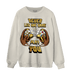 Sail 4s Sweatshirt Match The Game Changer - NastyJamz