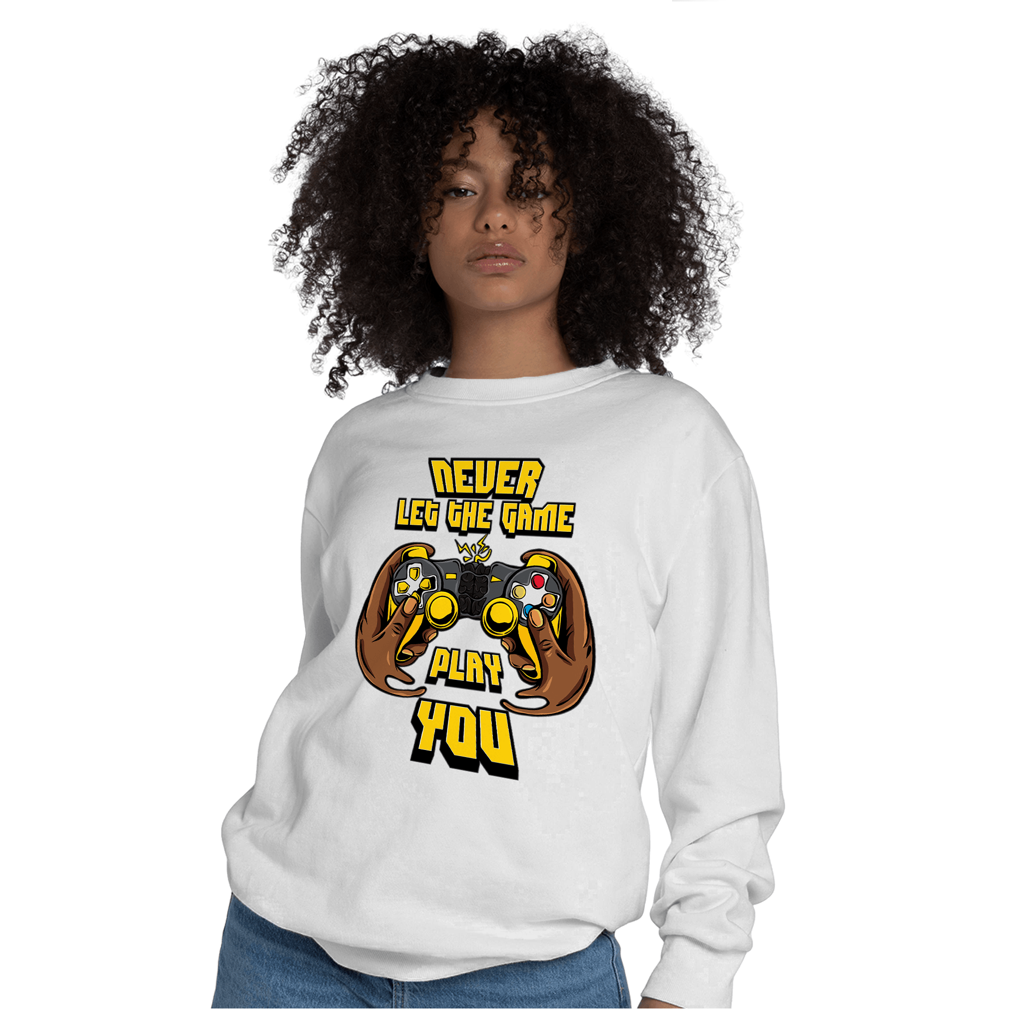 Thunder 4s Sweatshirt Match The Game Changer - NastyJamz