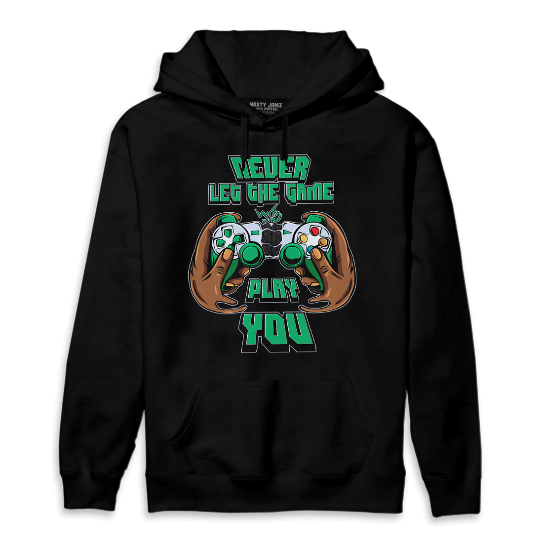 Lucky Green 5s Hoodie Match The Game Changer - NastyJamz