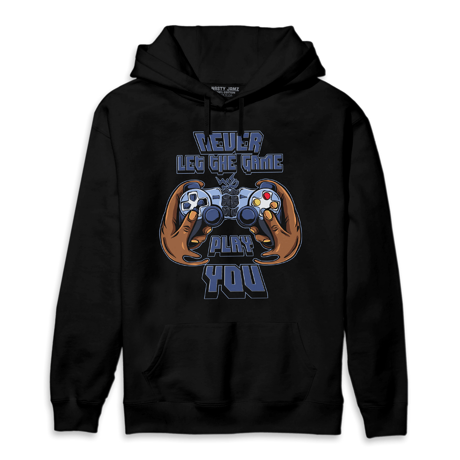 Midnight Navy 5s Hoodie Match The Game Changer - NastyJamz