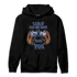 Midnight Navy 5s Hoodie Match The Game Changer - NastyJamz