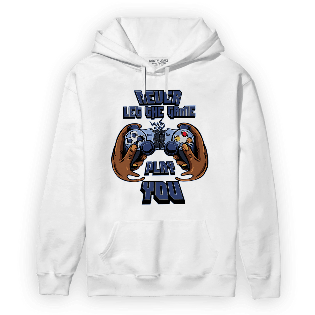 Midnight Navy 5s Hoodie Match The Game Changer - NastyJamz