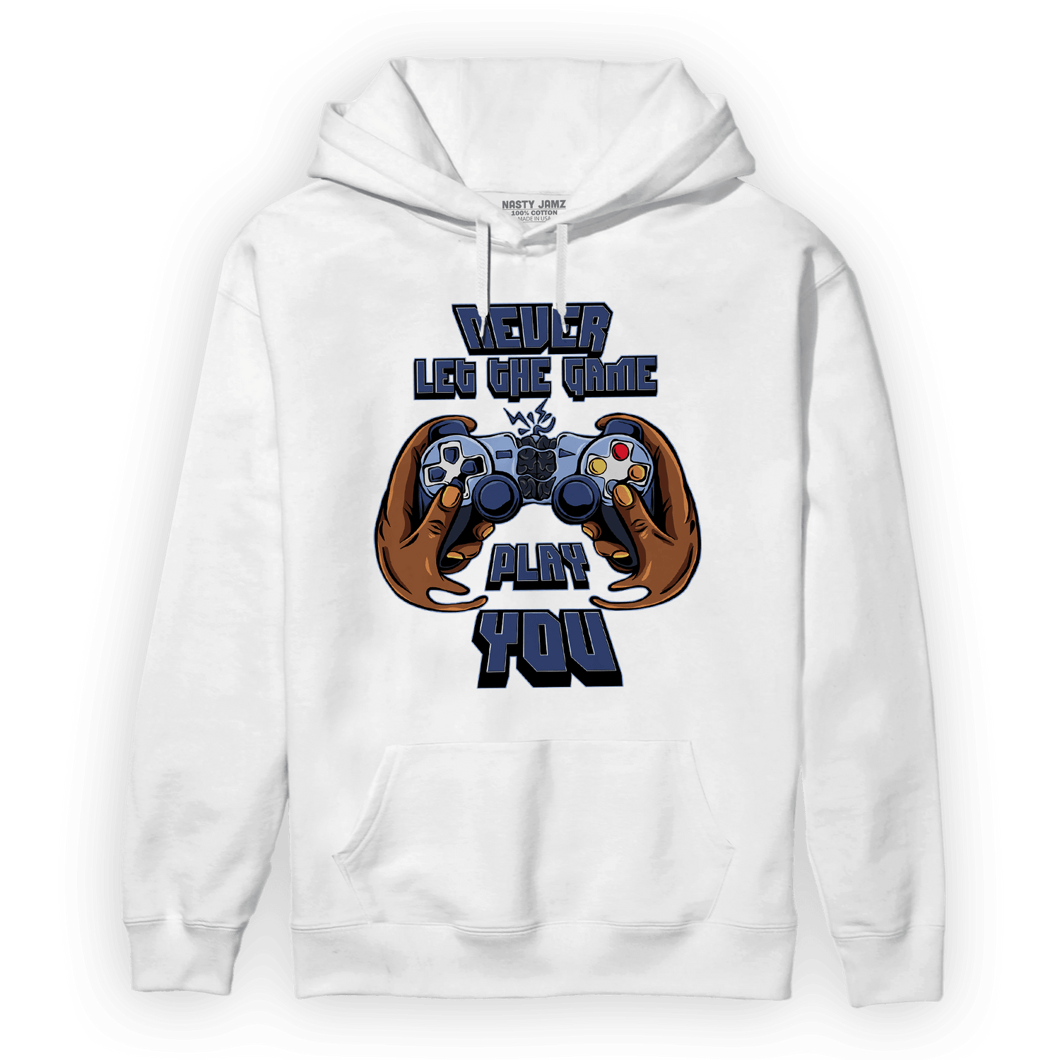 Midnight Navy 5s Hoodie Match The Game Changer - NastyJamz