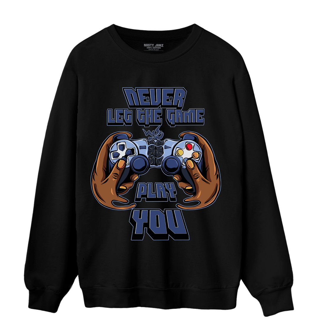 Midnight Navy 5s Sweatshirt Match The Game Changer - NastyJamz