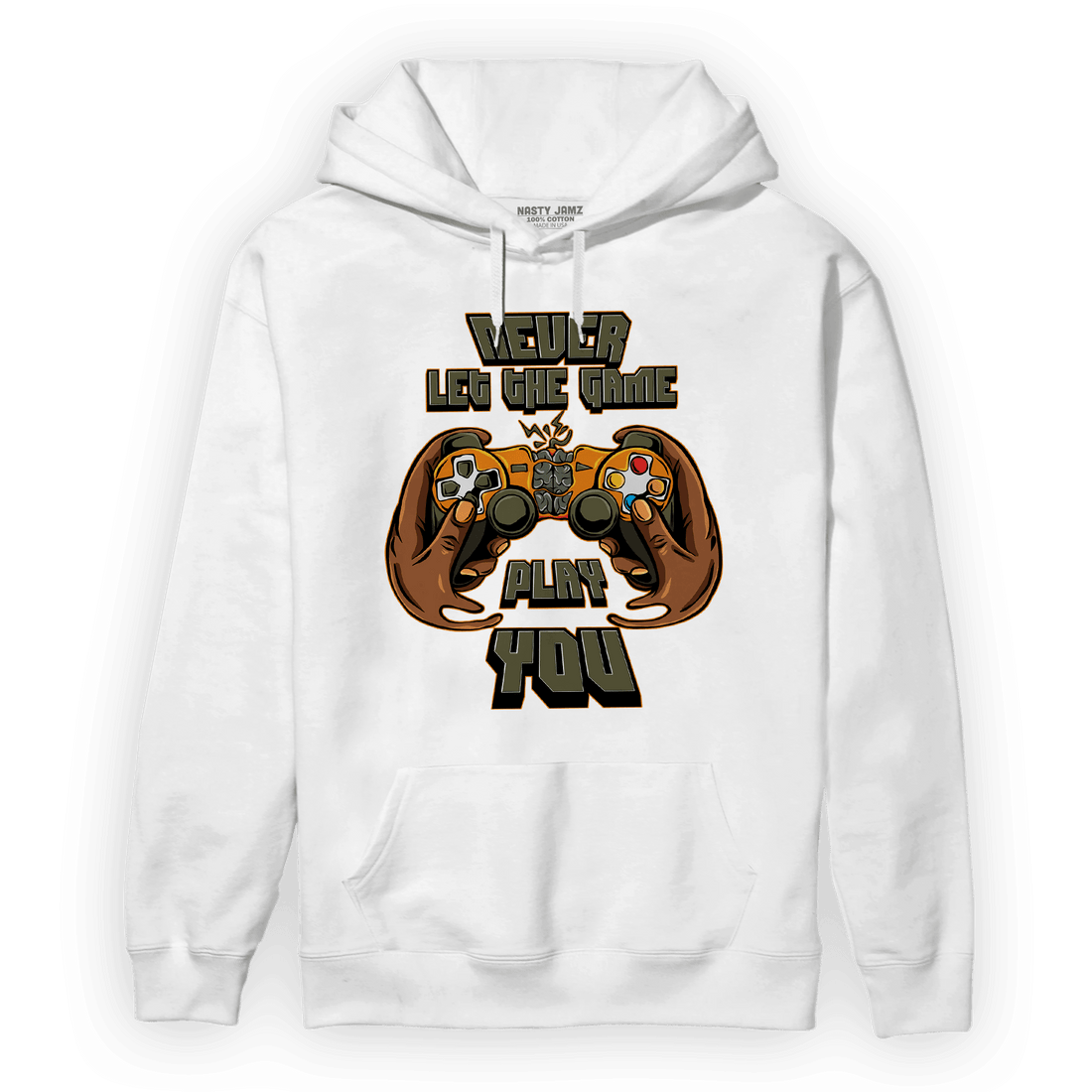 Olive 5s Hoodie Match The Game Changer - NastyJamz