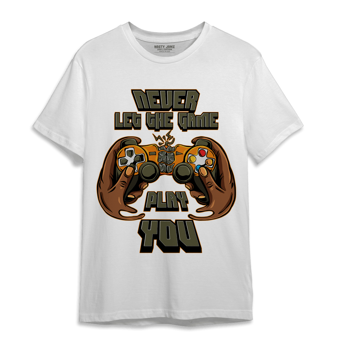 Olive 5s T Shirt Match The Game Changer - NastyJamz