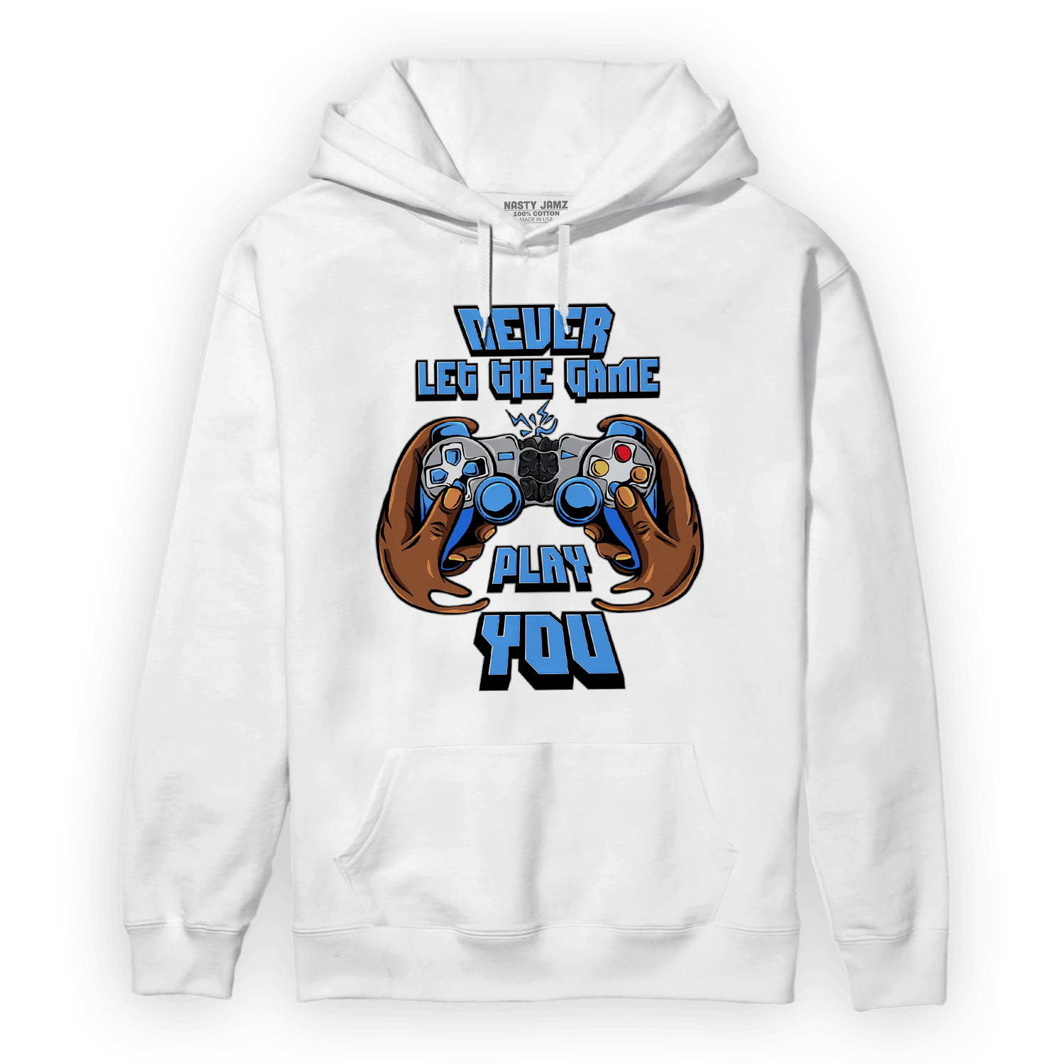 University Blue 5s Hoodie Match The Game Changer - NastyJamz