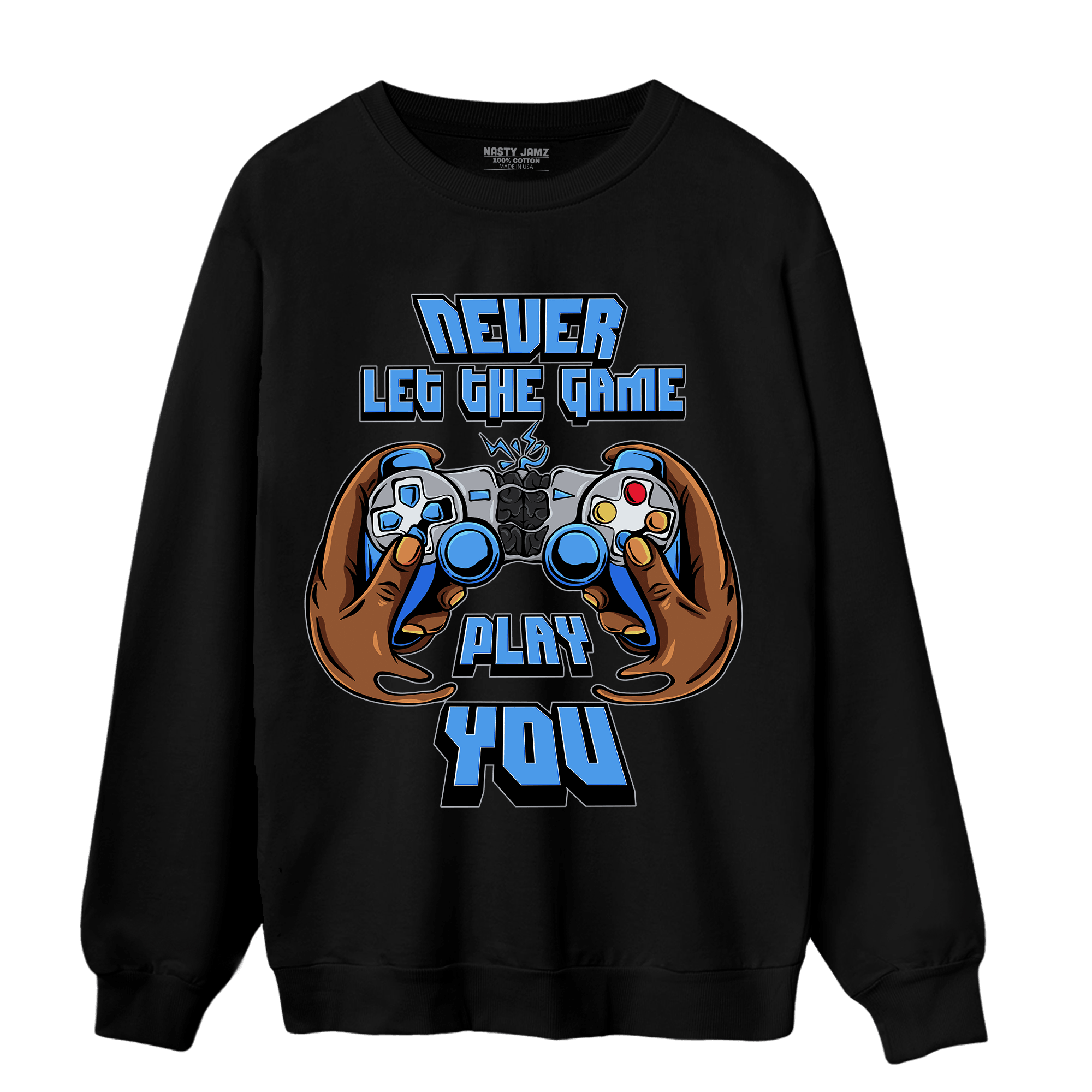 University Blue 5s Sweatshirt Match The Game Changer - NastyJamz