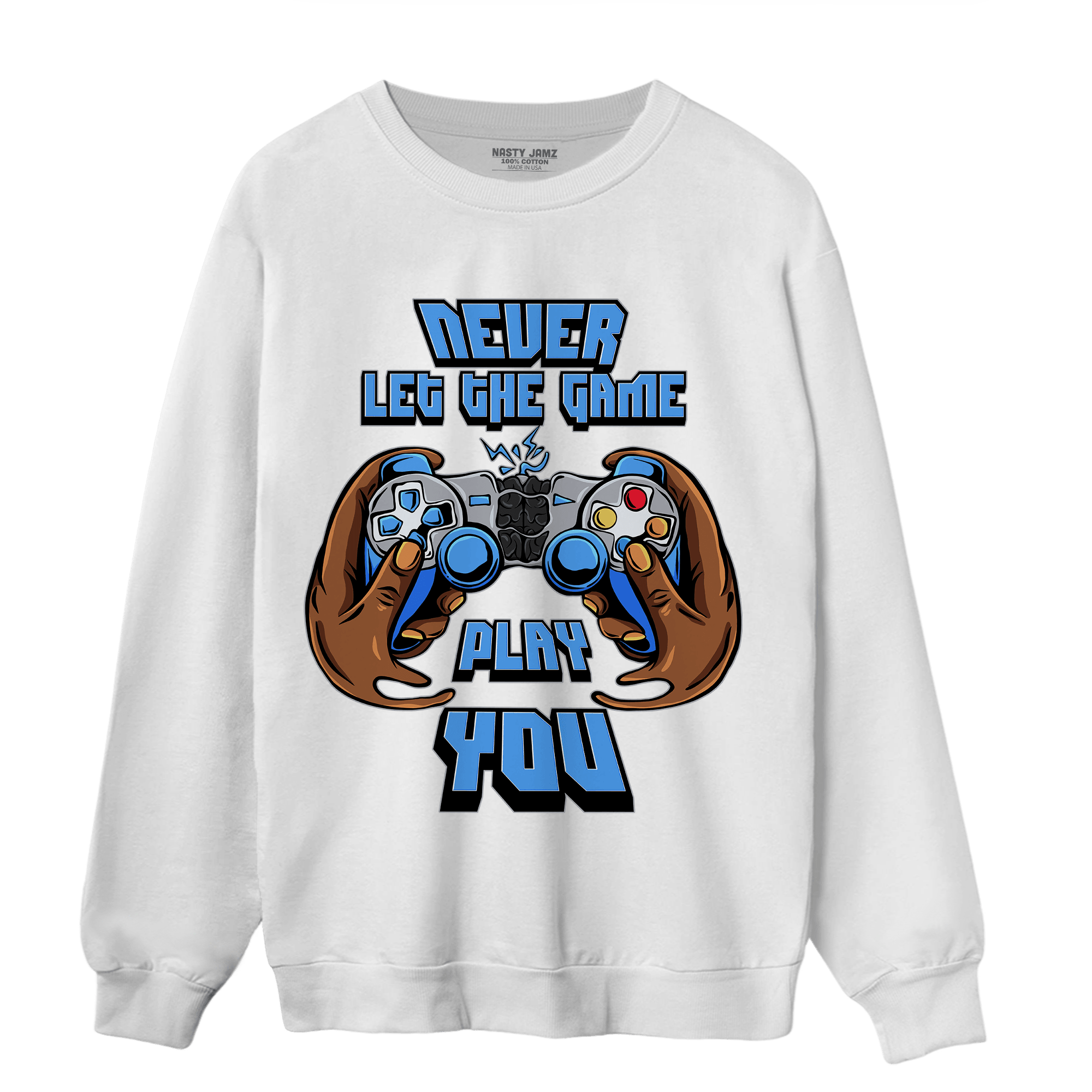 University Blue 5s Sweatshirt Match The Game Changer - NastyJamz