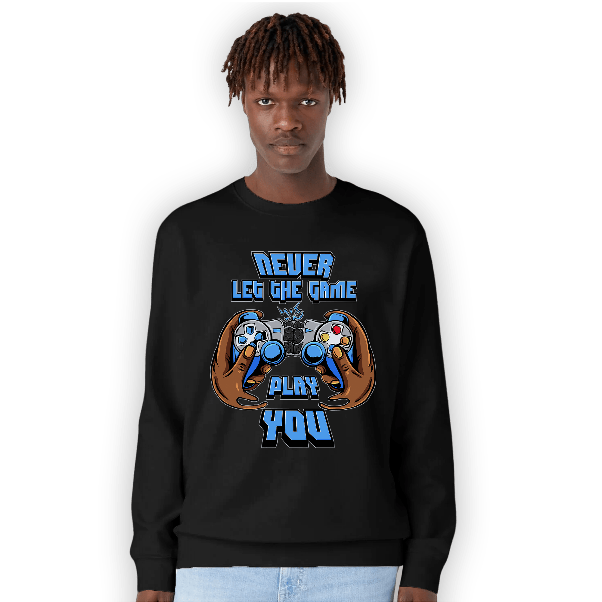 University Blue 5s Sweatshirt Match The Game Changer - NastyJamz