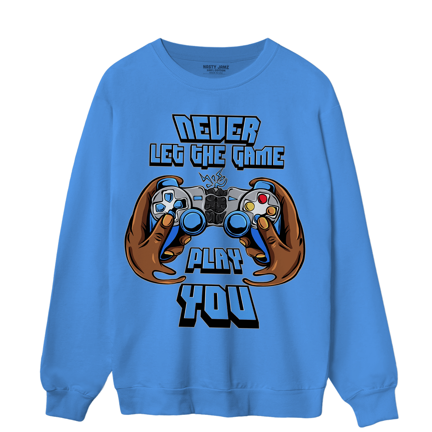 University Blue 5s Sweatshirt Match The Game Changer - NastyJamz