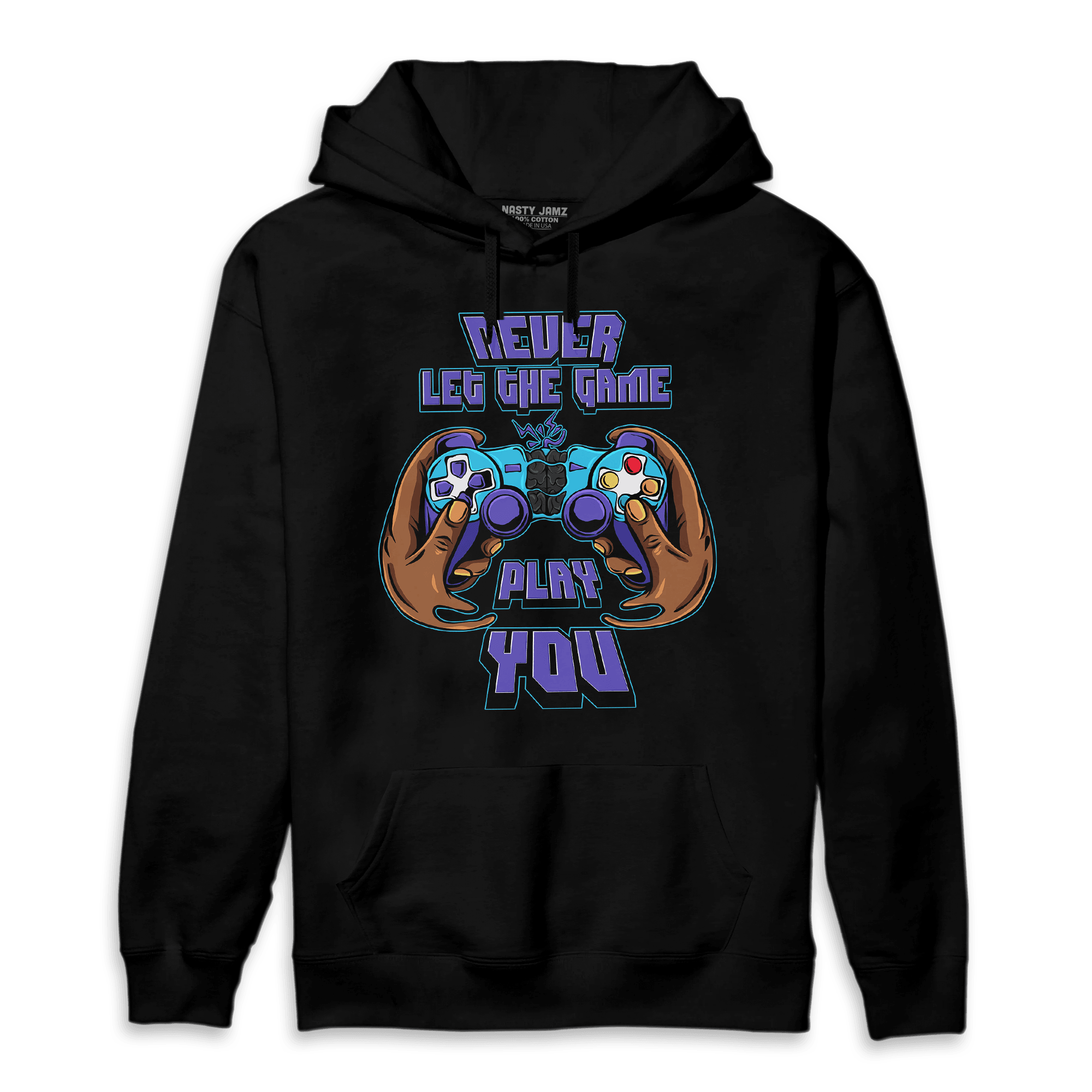 Aqua 6s Hoodie Match The Game Changer - NastyJamz