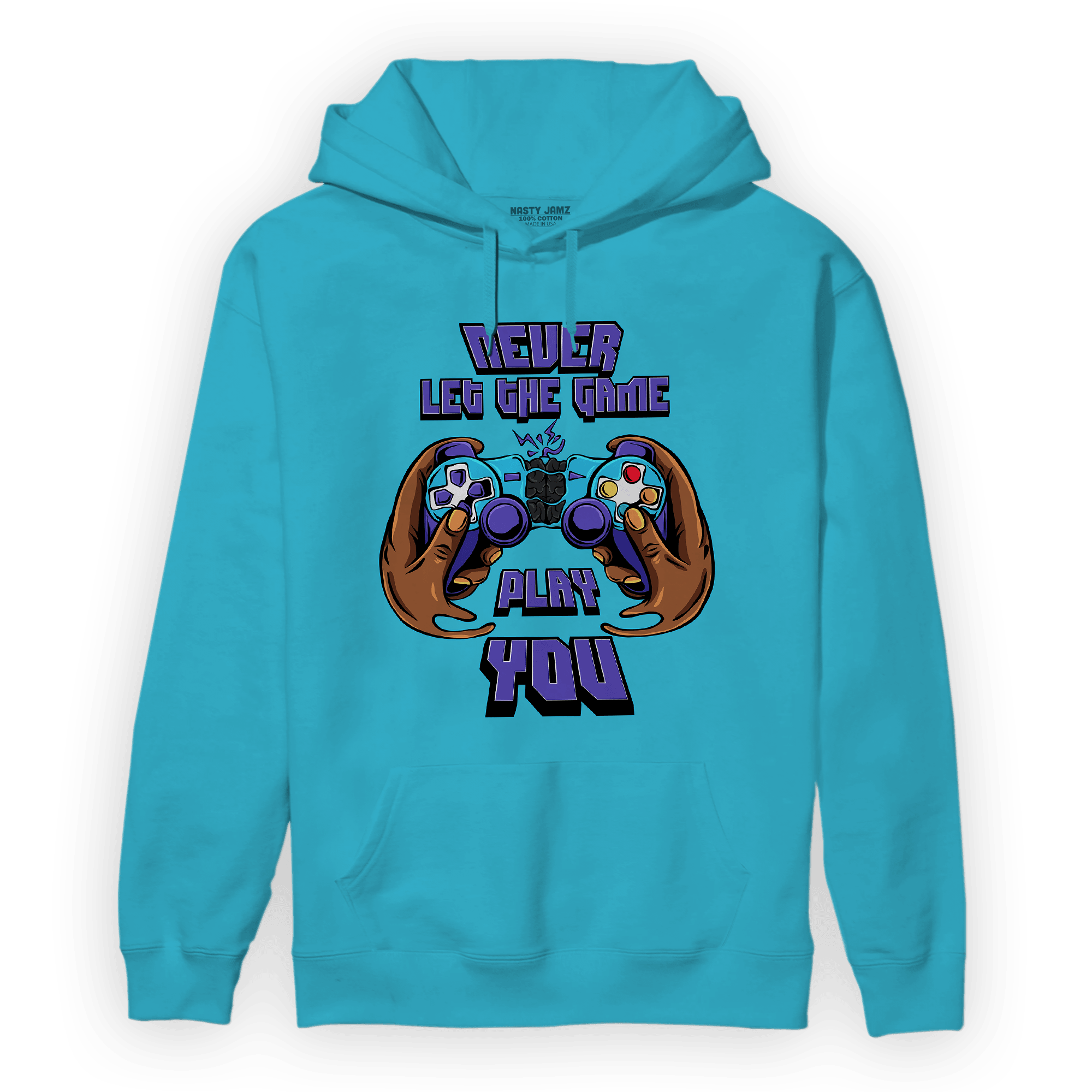 Aqua 6s Hoodie Match The Game Changer - NastyJamz