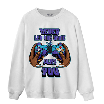 Aqua 6s Sweatshirt Match The Game Changer - NastyJamz