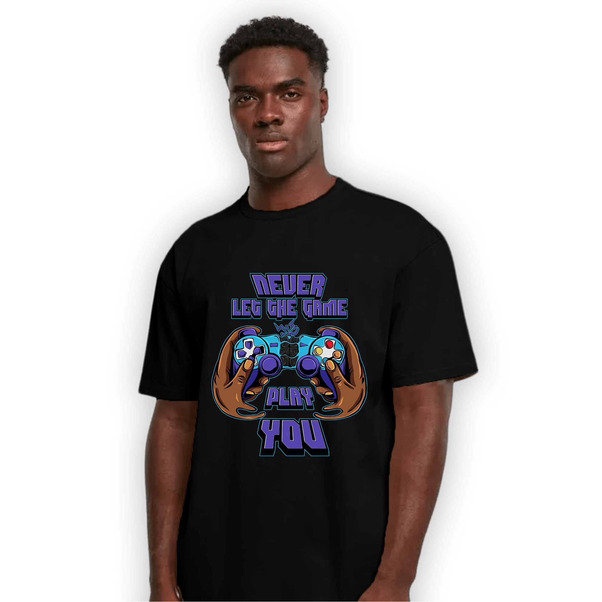 Aqua 6s T Shirt Match The Game Changer - NastyJamz