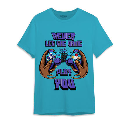 Aqua 6s T Shirt Match The Game Changer - NastyJamz