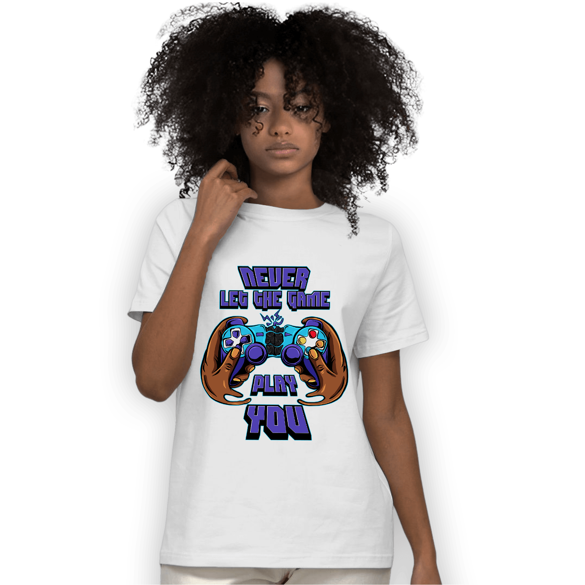 Aqua 6s T Shirt Match The Game Changer - NastyJamz