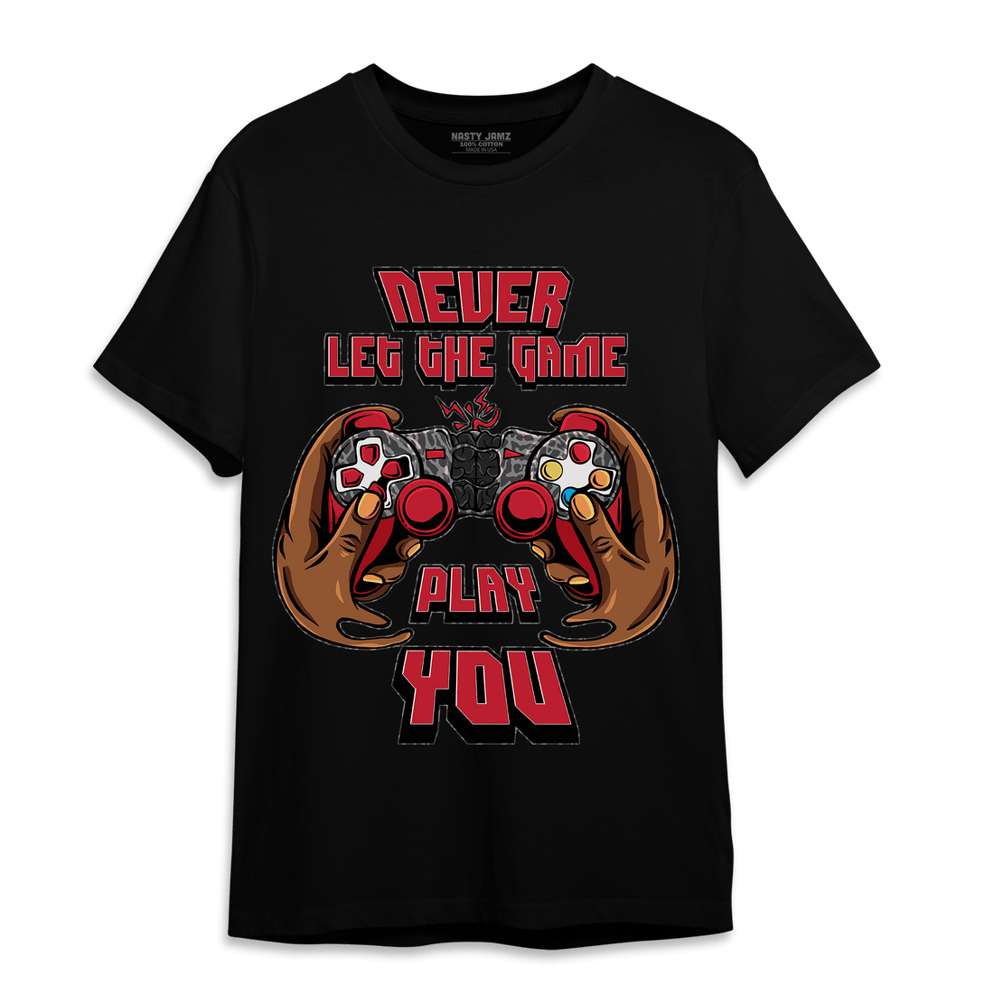 Spizike Low Bred T Shirt Match The Game Changer - NastyJamz