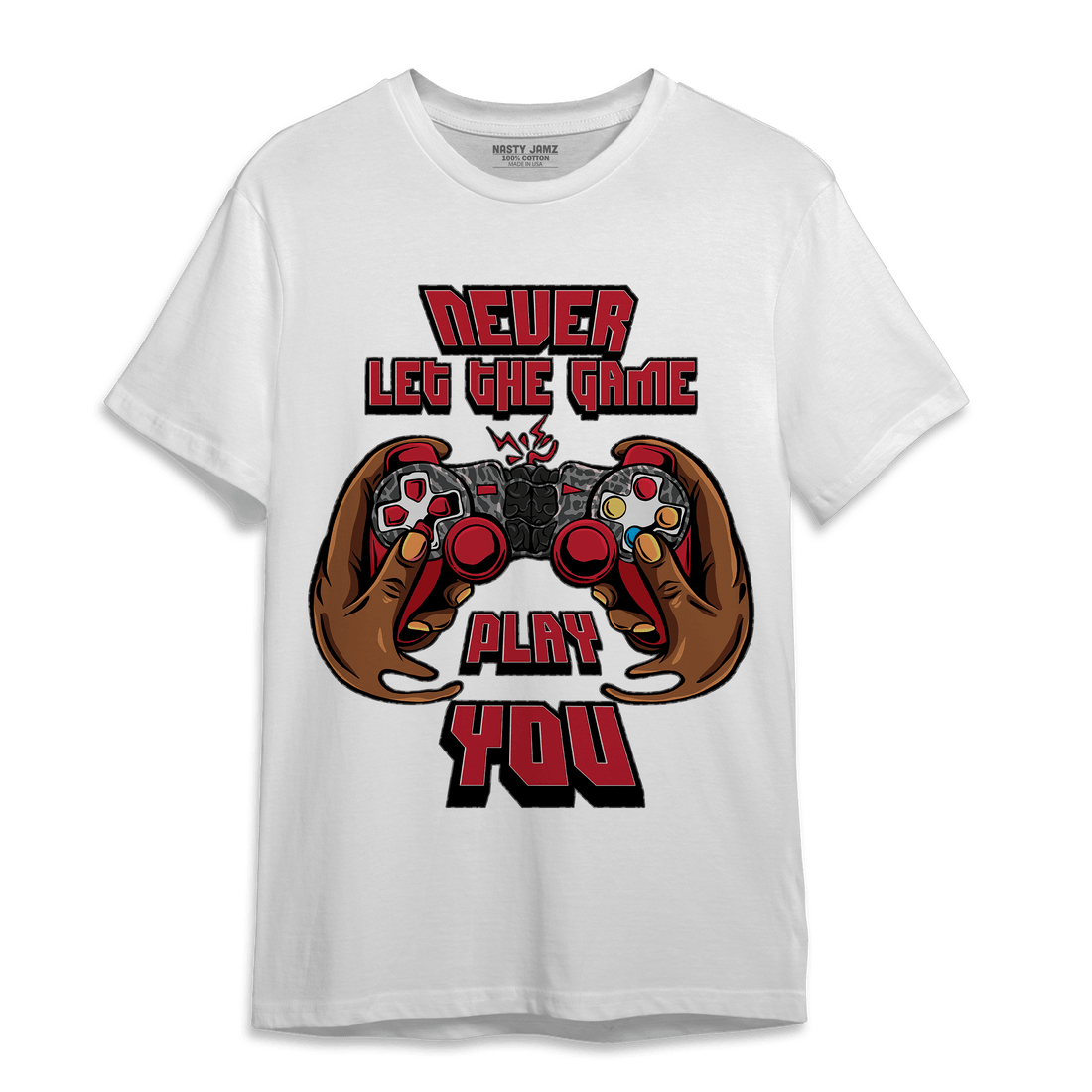 Spizike Low Bred T Shirt Match The Game Changer - NastyJamz