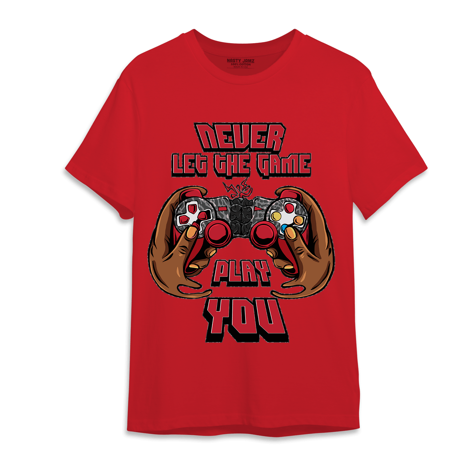 Spizike Low Bred T Shirt Match The Game Changer - NastyJamz