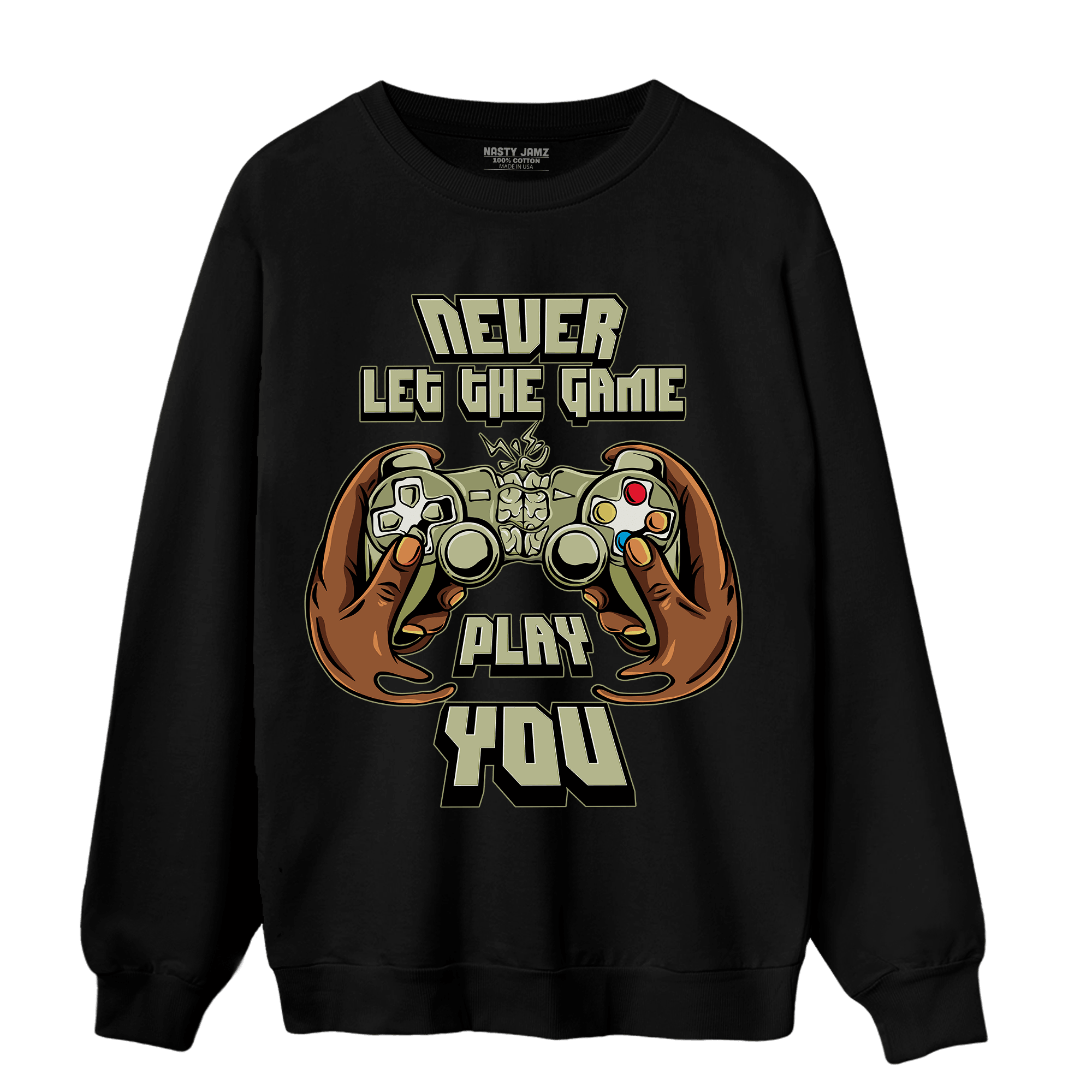 Yeezy Slide Resin Sweatshirt Match The Game Changer - NastyJamz