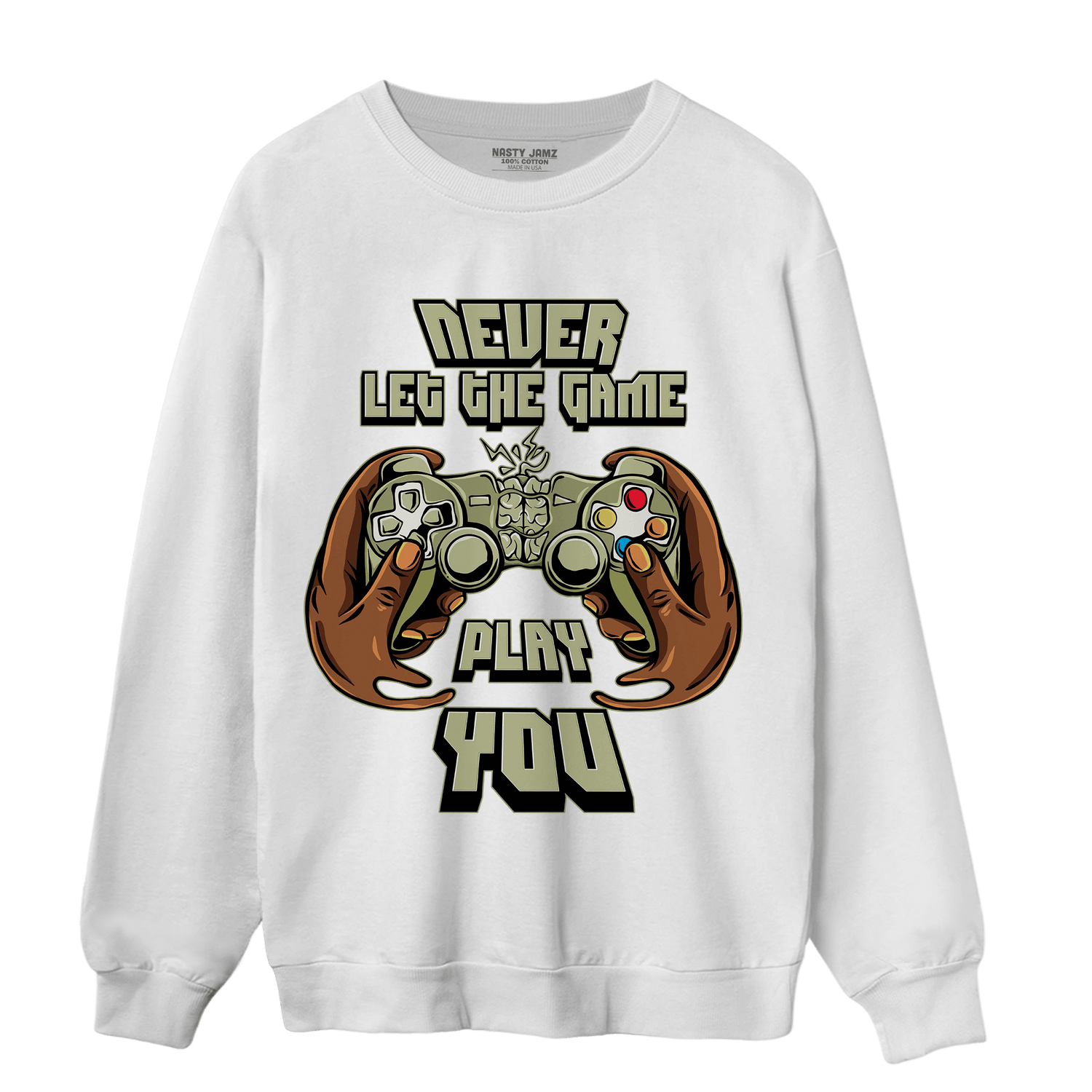 Yeezy Slide Resin Sweatshirt Match The Game Changer - NastyJamz