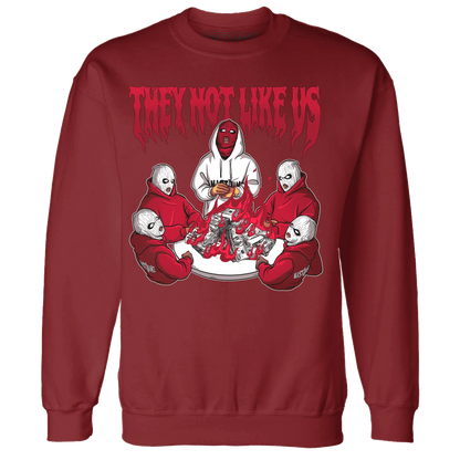 NastyJamz-Retro-Red-Taxi-12s-Sweatshirt-Match-They-Not-Like-Us