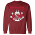 NastyJamz-Retro-Red-Taxi-12s-Sweatshirt-Match-They-Not-Like-Us