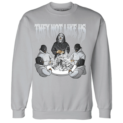 NastyJamz-Wolf-Grey-12s-Sweatshirt-Match-They-Not-Like-Us